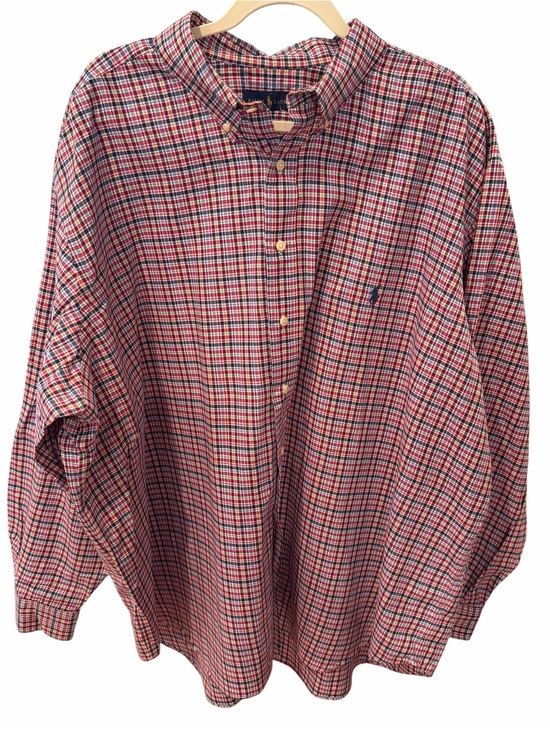 Ralph Lauren Other - Ralph Lauren Classic Fit Plaid Button Down Shirt 3XB 100% Cotton